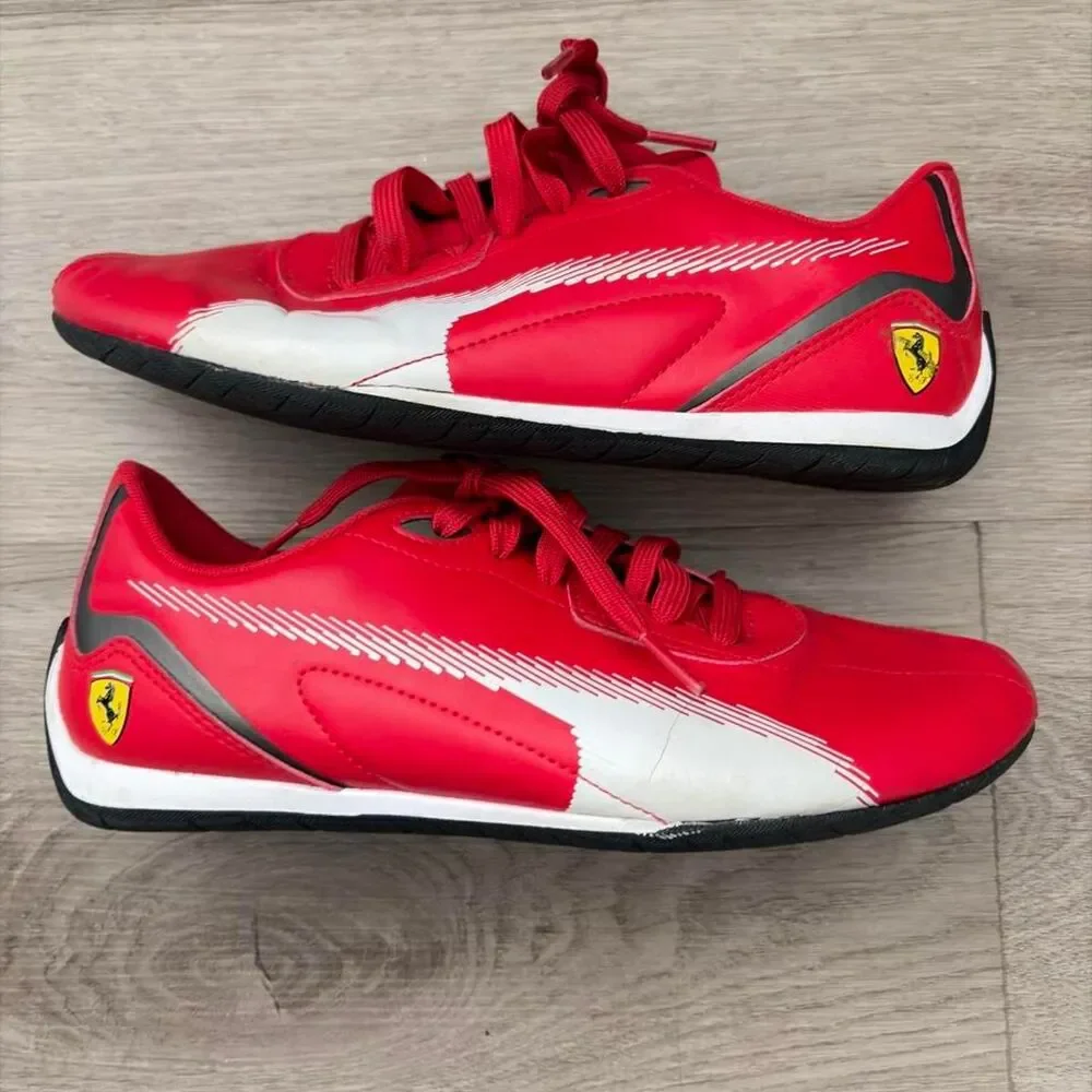 Puma Red Ferrari Speedcats mens size 7.5/ womens size 9